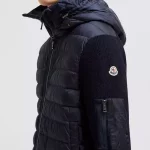 Cardigan Moncler matelassé en laine