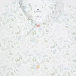 Chemise Paul Smith en coton imprimé Leaf