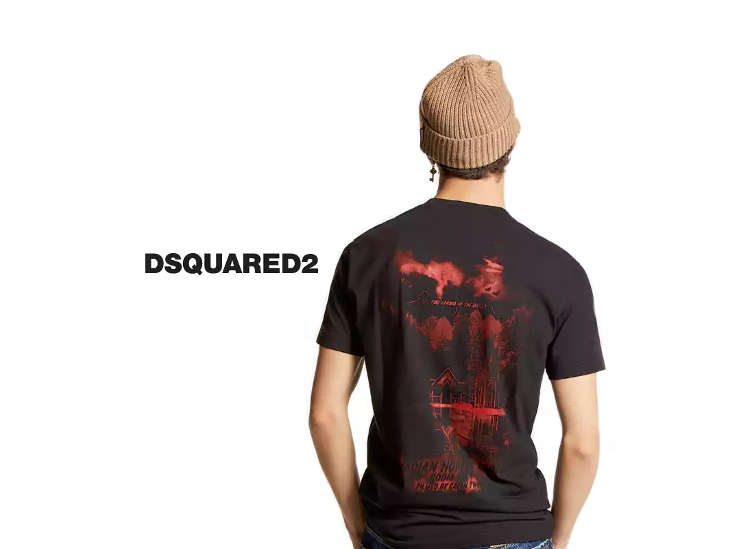 Collection Dsquared2 Automne Hiver 2024. Vêtements pour hommes, t-shirt, veste, jeans...