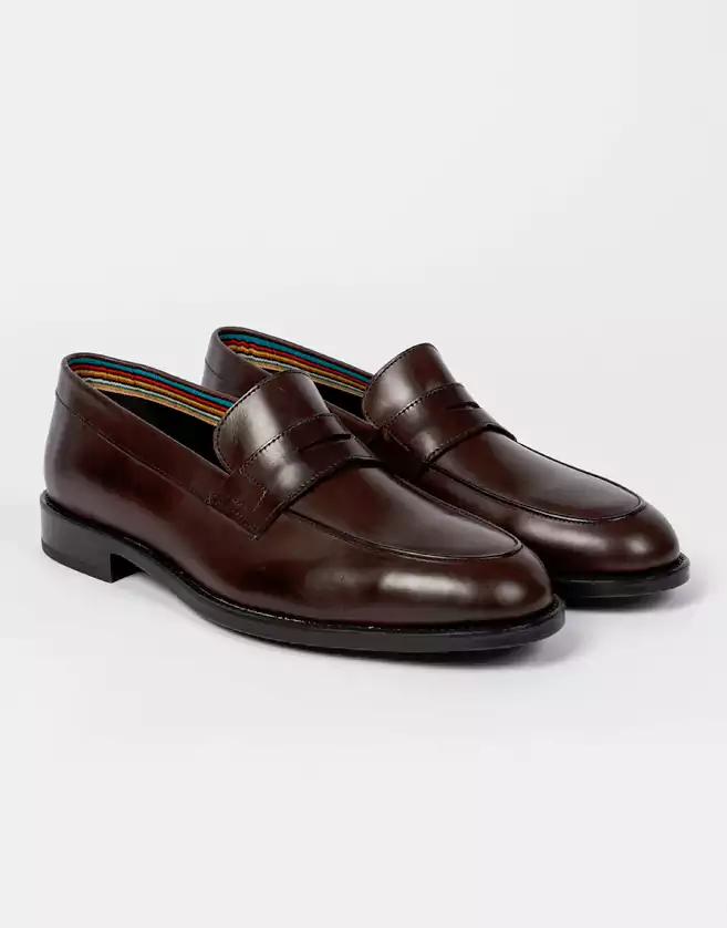 Mocassins Paul Smith en Cuir Marron Montego