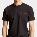 T-shirt Dsquared2 avec un imprimé au dos qui rappelle l'atmosphère des lacs canadiens. Ce t-shirt est en jersey de coton.