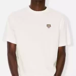 T-shirt KENZO brodé « Tigre », col rond et manches courtes.