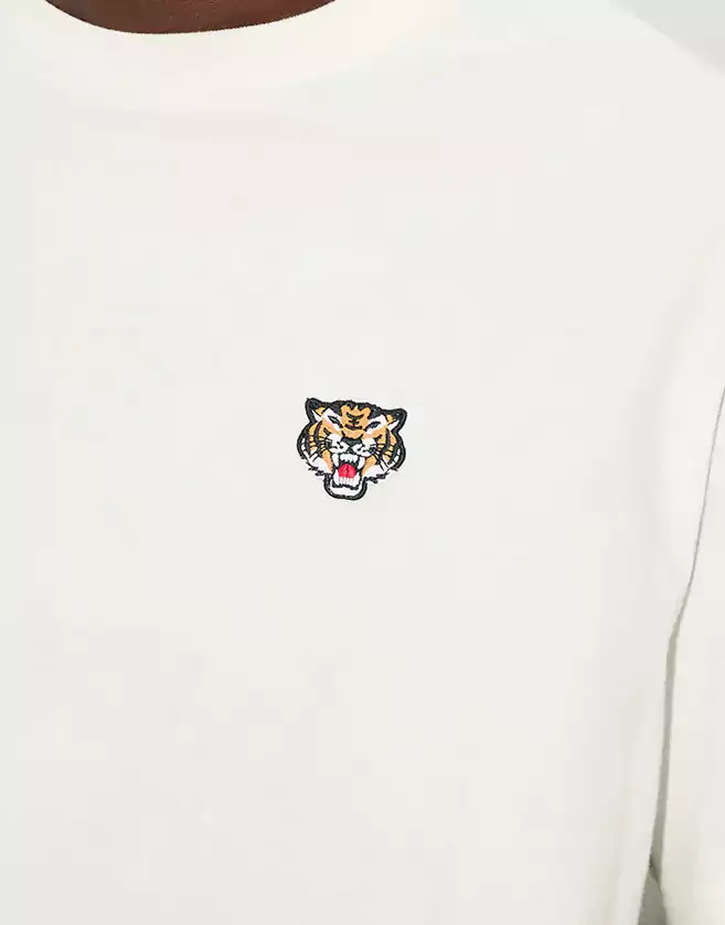 T-shirt Kenzo classique brodé Lucky Tiger