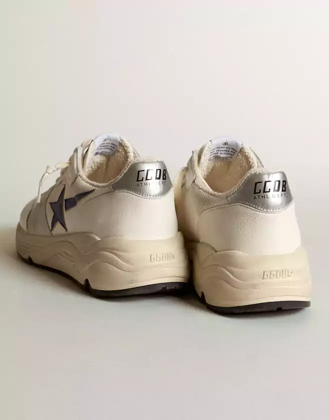 Baskets Golden Goose running étoile bleue