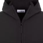 Veste Stone Island à capuche soft shell