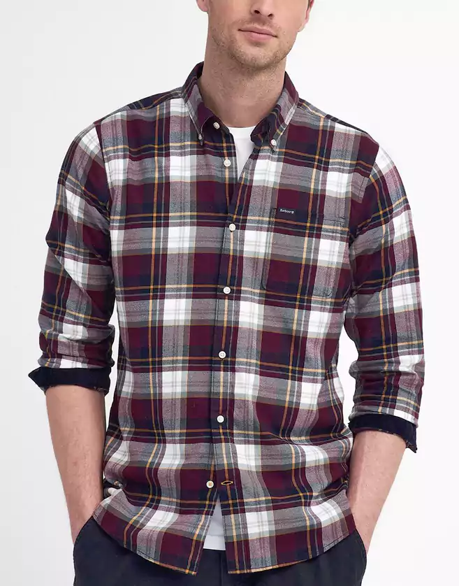 Chemise Barbour ajustée «Crossfell»