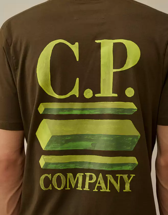 T-shirt C.P. Company « logo graphic »