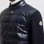 Cardigan Moncler matelassé en laine