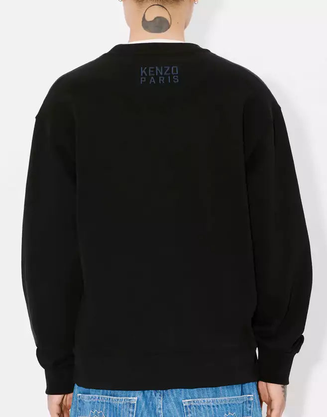 Sweatshirt Kenzo brodé en coton molleton. Composition : 100% coton.