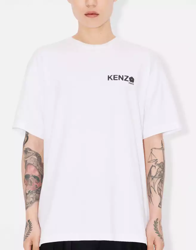 T-shirt Kenzo en coton, coupe classique. Composition : 100% coton.