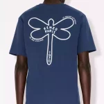 T-shirt brodé Kenzo « dragonfly »