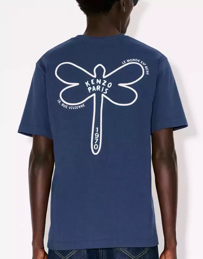 T-shirt brodé Kenzo « dragonfly »