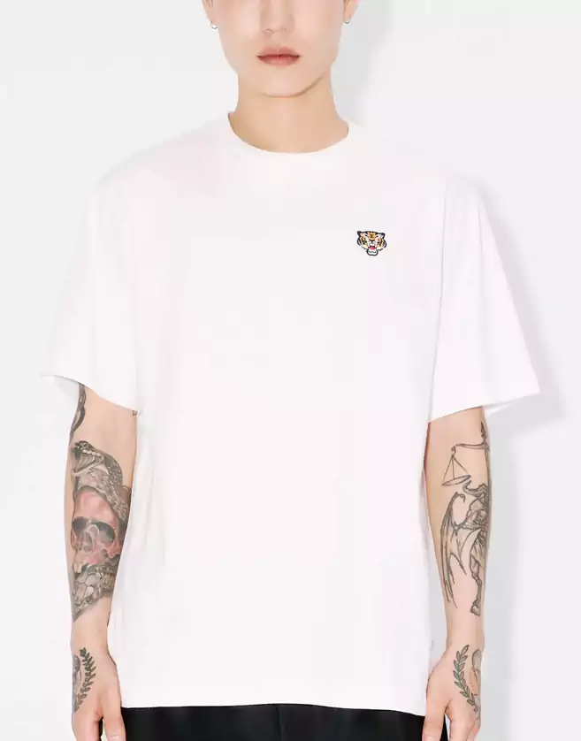 T-shirt Kenzo « Happy Tiger » coupe classique en coton.