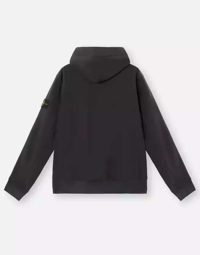 Blouson Stone Island à capuche soft shell