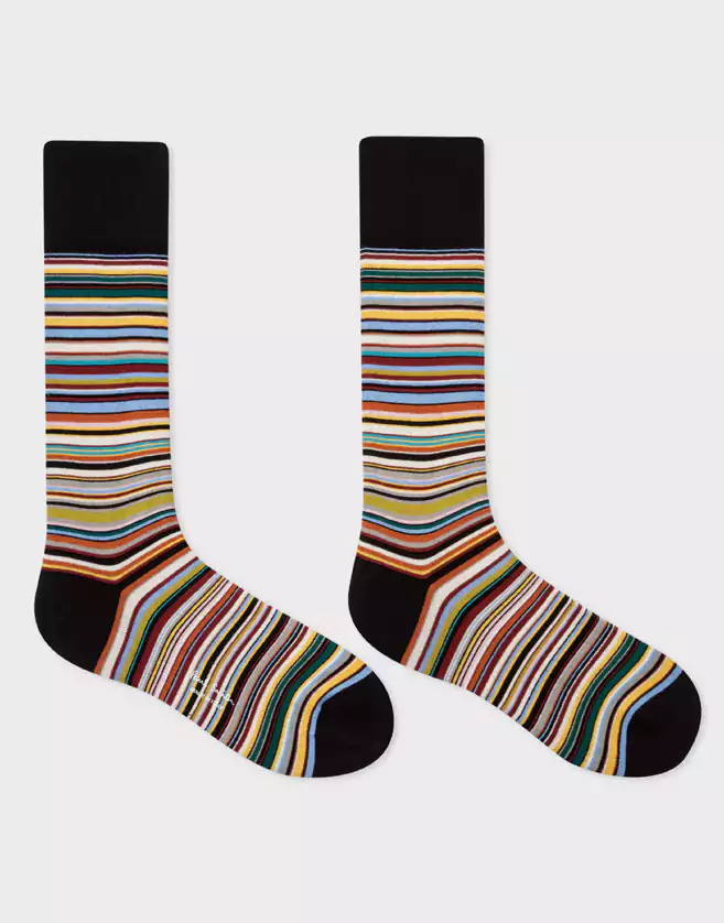 Chaussettes Paul Smith « Signature stripe» classique