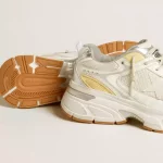 Sneakers Golden Goose « Lightstar » en cuir et mesh