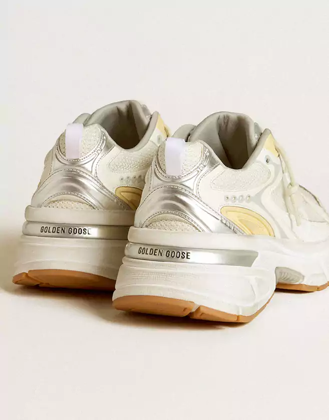 Sneakers Golden Goose « Lightstar » en cuir et mesh