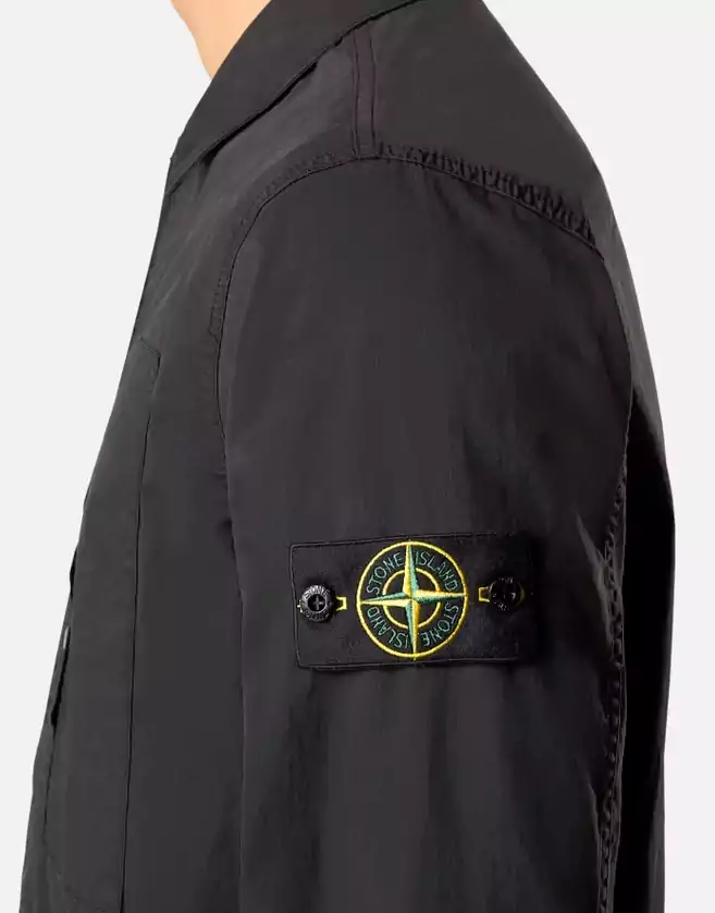 Surchemise Stone Island en coton stretch