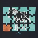 T-shirt Paul Smith imprimé « Zebra Jigsaw »