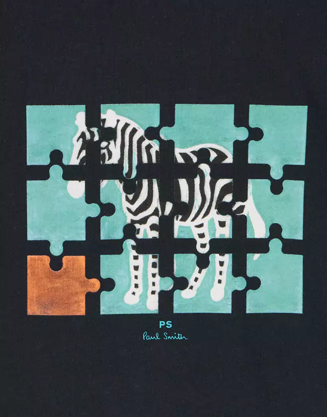 T-shirt Paul Smith imprimé « Zebra Jigsaw »